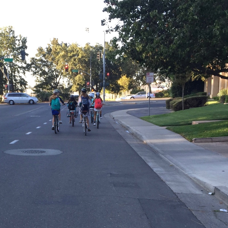 Bicycling to School Encouragement Efforts in Davis, CA